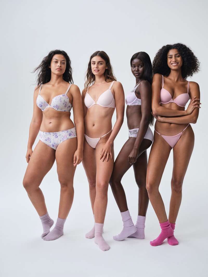 Bella, Paloma, Taylor Captivate in New Victoria's Secret Bra Campaign