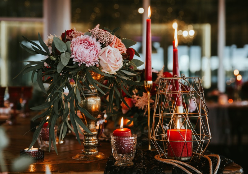 Winter Flowers Decor