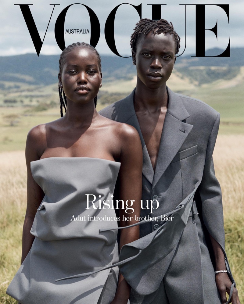 Adut Akech Brother Vogue Australia 2023