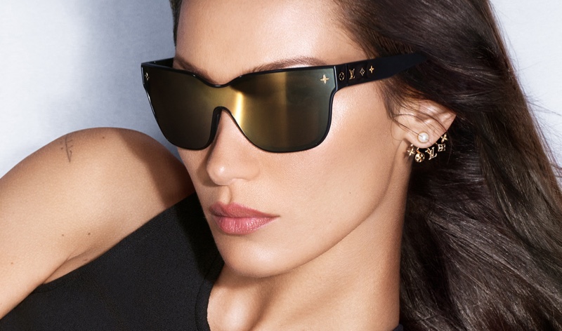 Bella Hadid turns up the glam for Louis Vuitton eyewear campaign