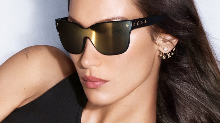 Bella Hadid Louis Vuitton Sunglasses 2023 Campaign