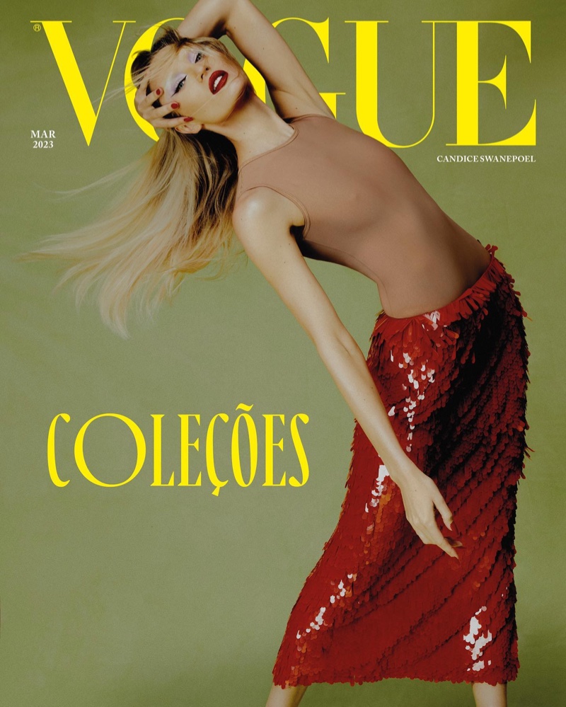 Candice Swanepoel Vogue Brazil March 2023 Cover