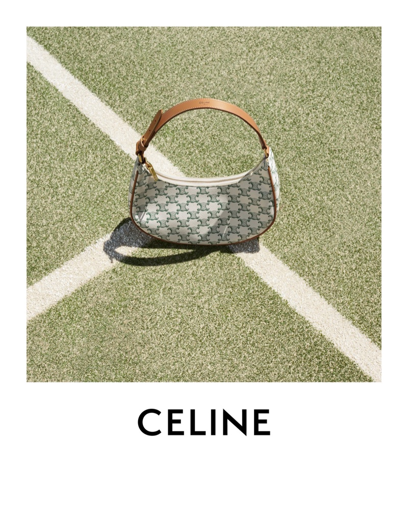 Celine's La Collection Tennis capsule nails tennis core trend