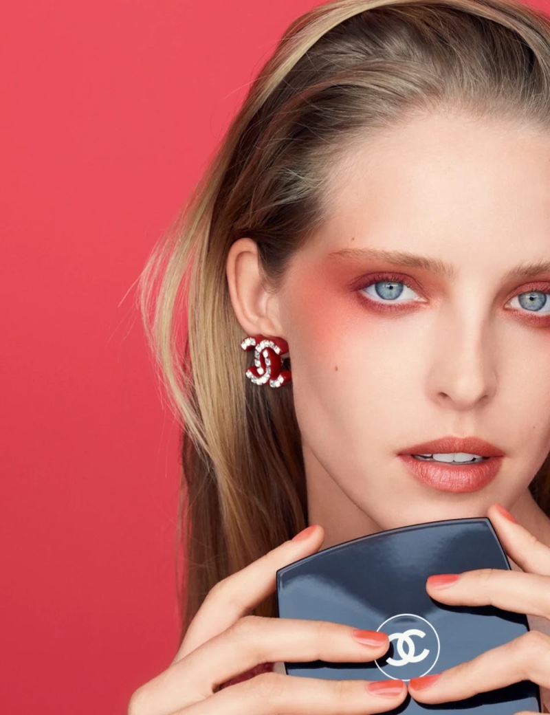 CHANEL Beautys SpringSummer 2023 Makeup Is A Celebration Of Red