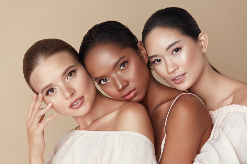 Diverse Models Skin Beauty