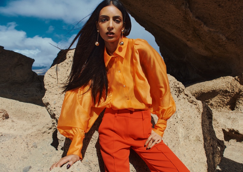 H&M Orange Outfit Limited Edition 2023