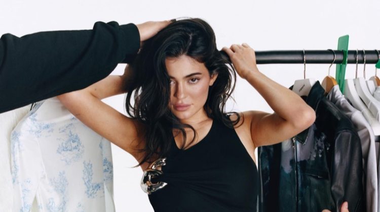 Kylie Jenner Strikes a Pose in Coperni Fall 2023 Collection