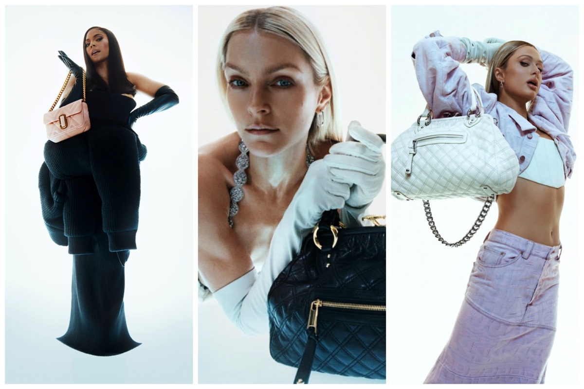 Paris Hilton Marc Jacobs Stam Bag 2023 Campaign