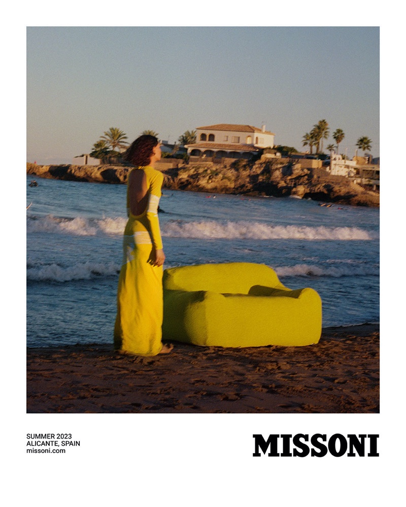 Missoni Yellow Dress Spring 2023