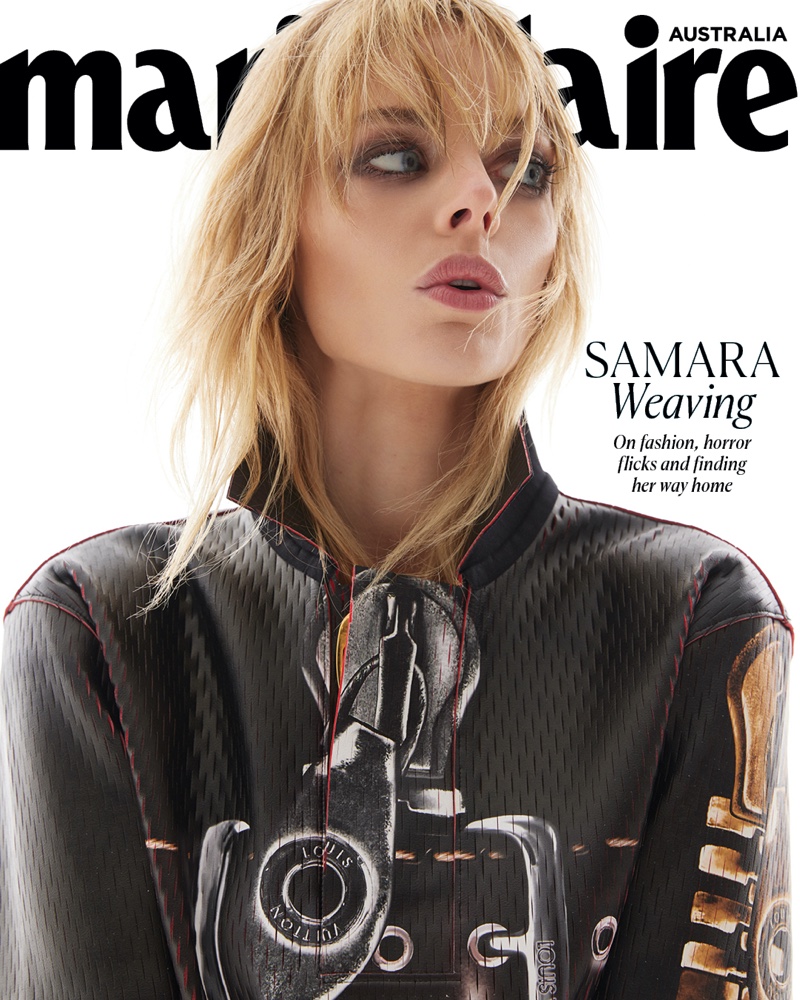 Samara Weaving Marie Claire Australia 2023 Cover