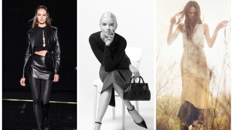 Week in Review: Candice Swanepoel, Anya Taylor-Joy for Dior The Lady 95.22 bag campaign, and Zara Studio spring-summer 2023.