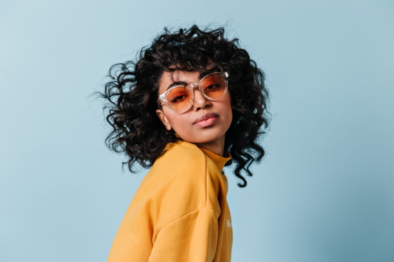 Woman Amber Lens Sunglasses