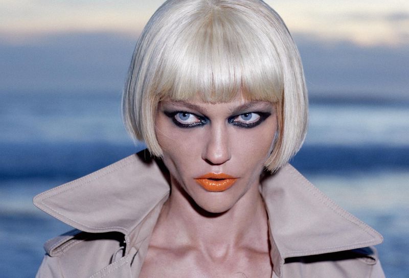 Sasha Pivovarova Stuns in Zara Makeup's Bold & Daring Looks
