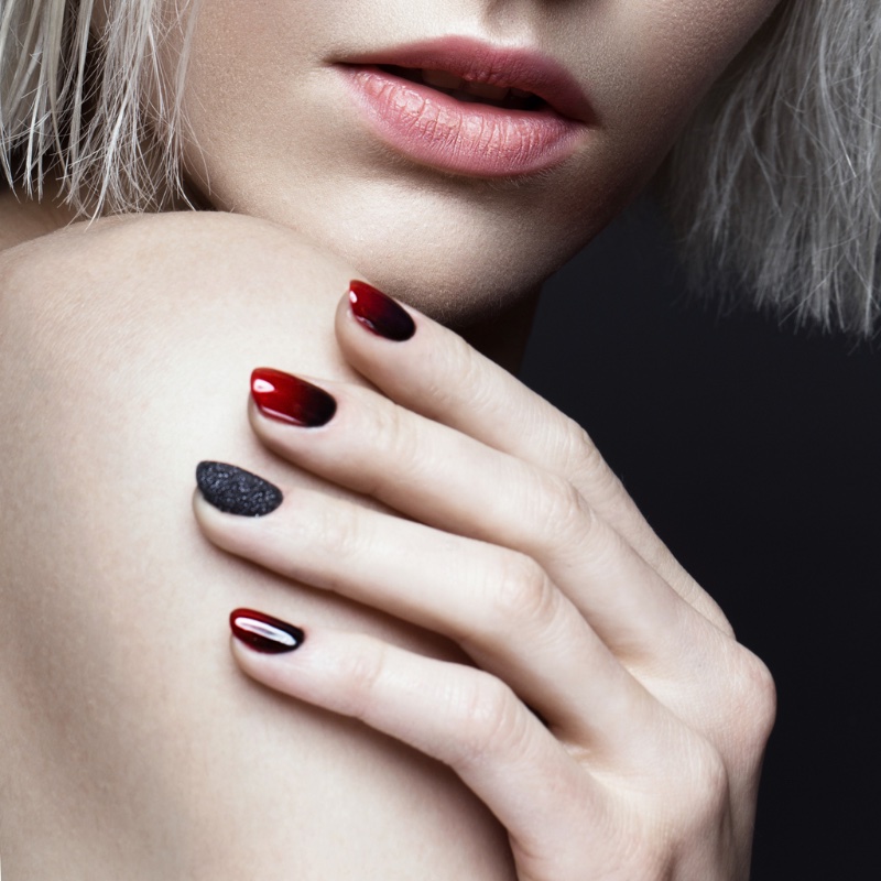 Half Moon Manicure: How to Do the Vintage Nail Style at Home • The Dapper  Dahlia