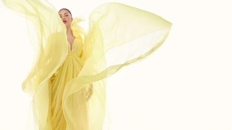 Adriana Lima Victoria's Secret Heavenly Perfume Ad Campaign