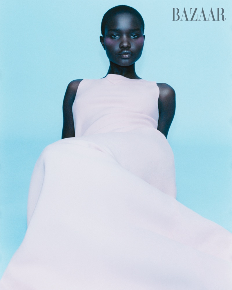 Akon Changkou. Photo: Harper's Bazaar US / Lucie Rox