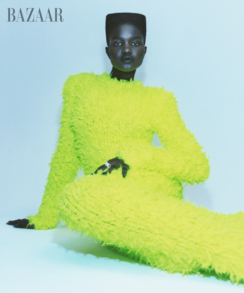 Akon Changkou. Photo: Harper's Bazaar US / Lucie Rox