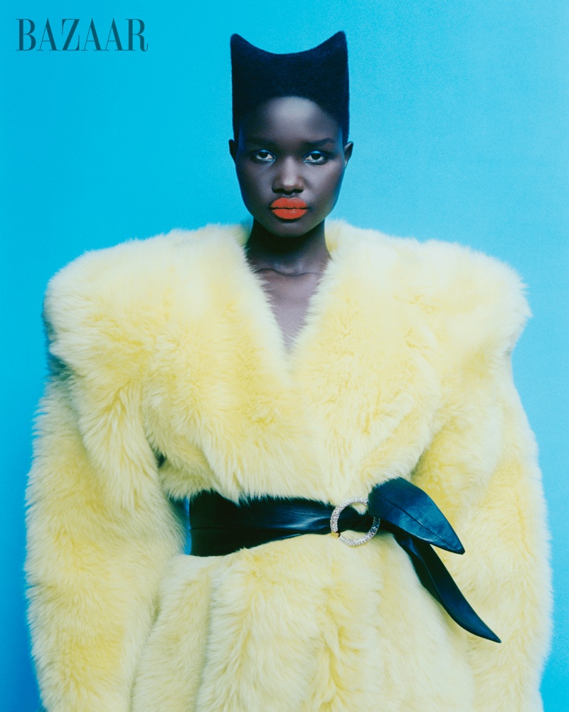 Akon Changkou. Photo: Harper's Bazaar US / Lucie Rox