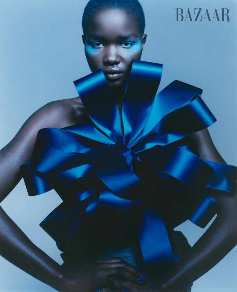 Akon Changkou. Photo: Harper's Bazaar US / Lucie Rox