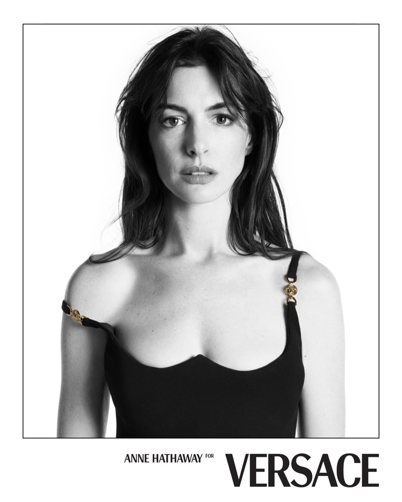 Anne Hathaway Versace Icons 2023 Campaign