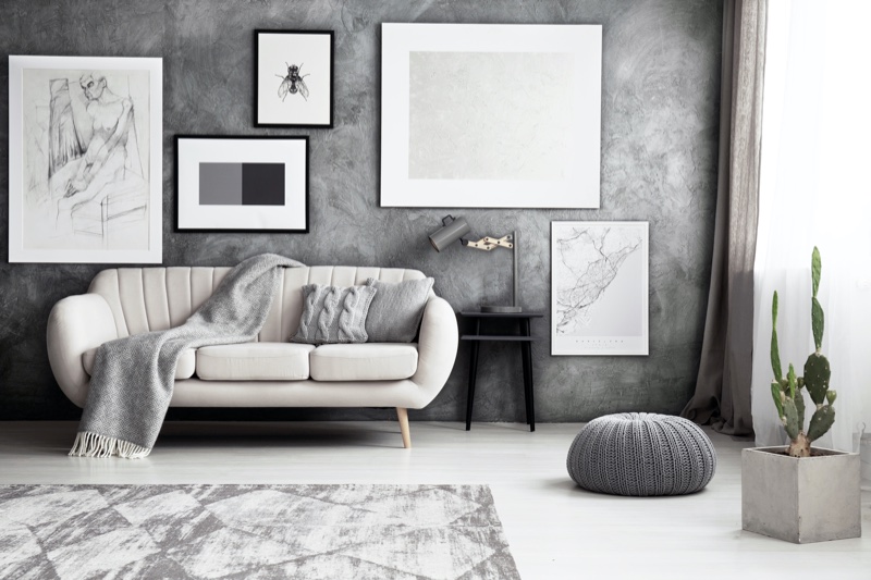 Concrete Grey Decor