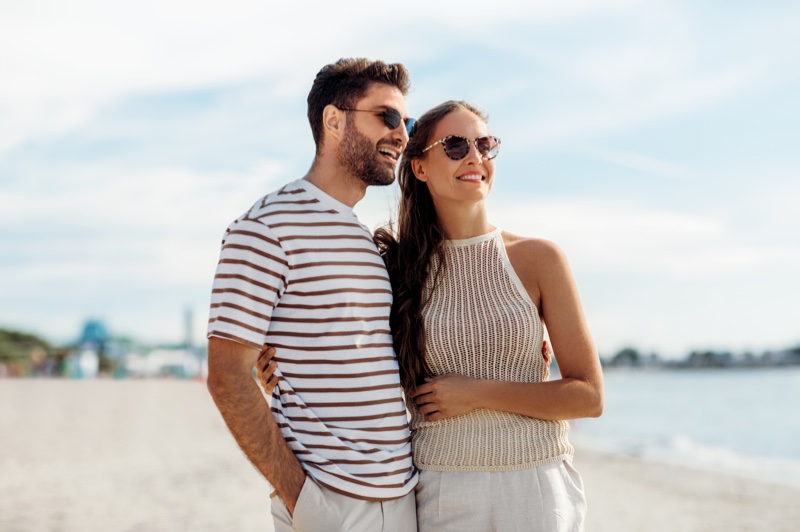 Couple Beach Style