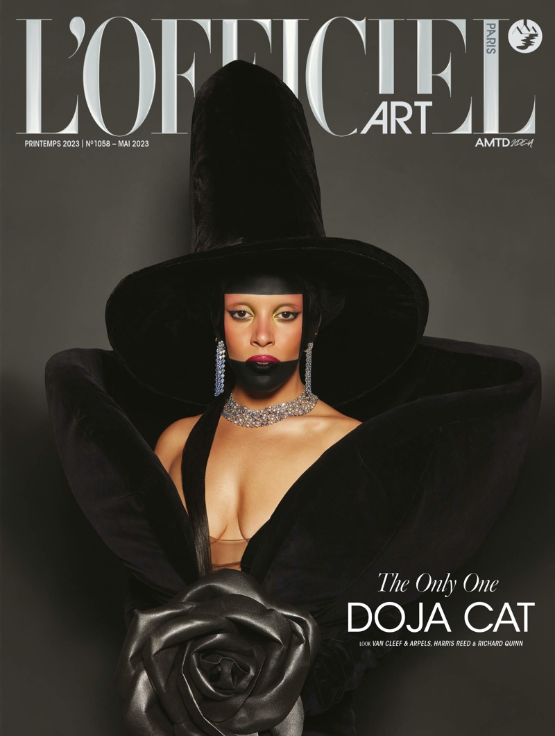 Doja Cat LOfficiel Paris May 2023 Cover
