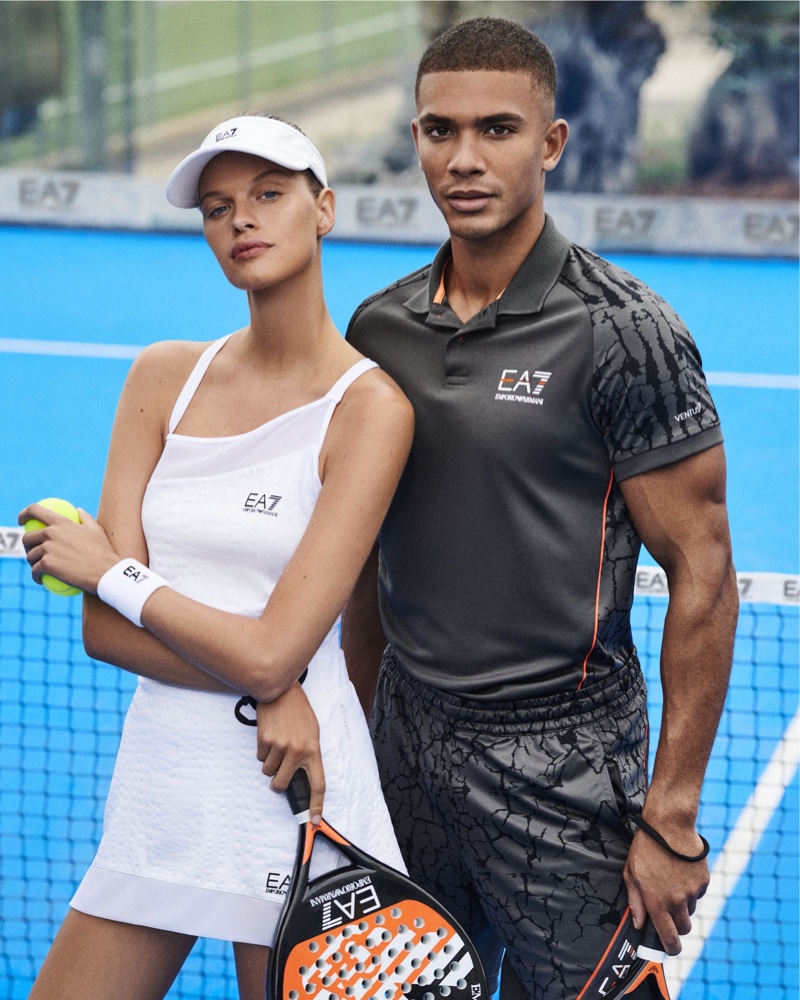 EA7 Emporio Armani Spring 2023 Tennis Style