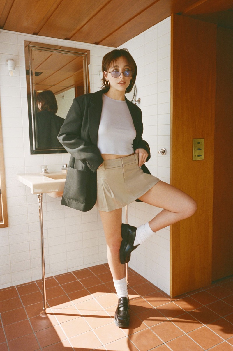 Emma Chamberlain's Style in Aritzia Spring 2023 Campaign