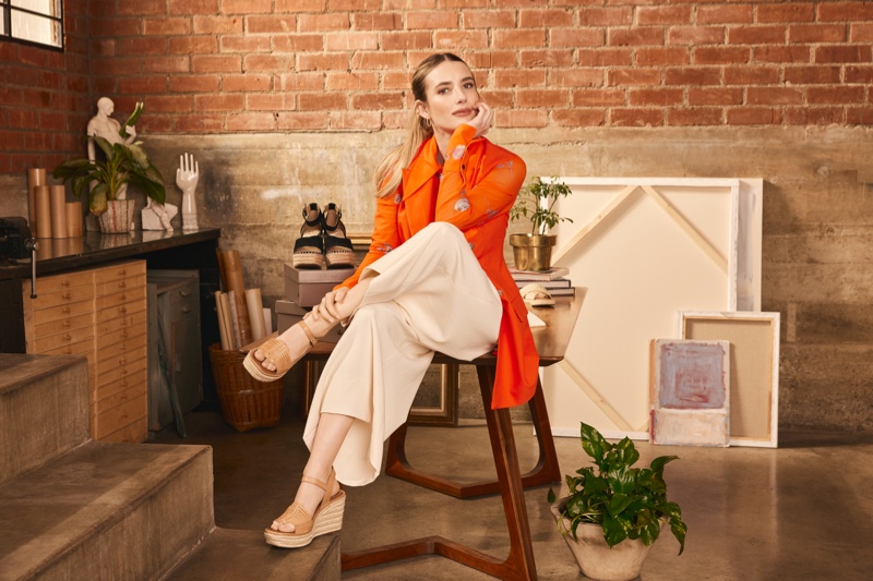 Emma Roberts DSW Crown Vintage Spring 2023 Campaign