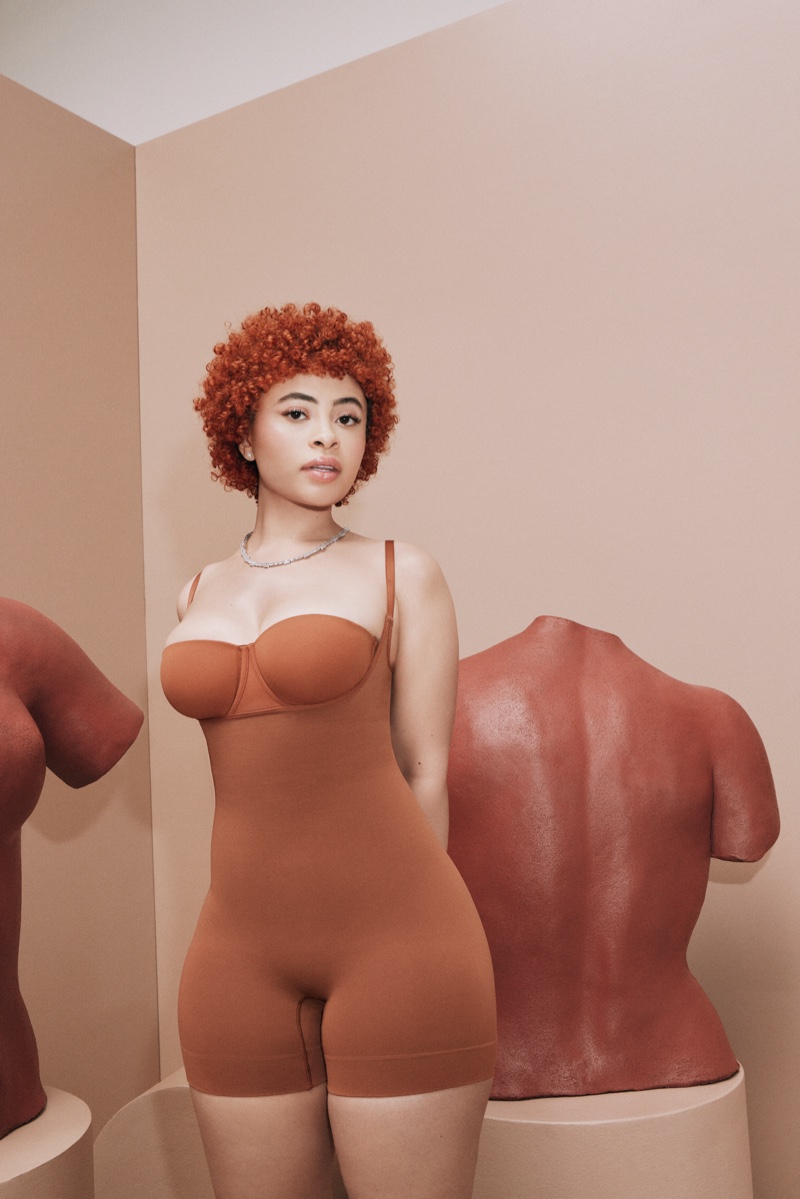 Ice Spice SKIMS Shapewear 2023 Campaign