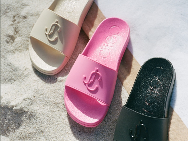 Jimmy Choo Beach Slide Sandals