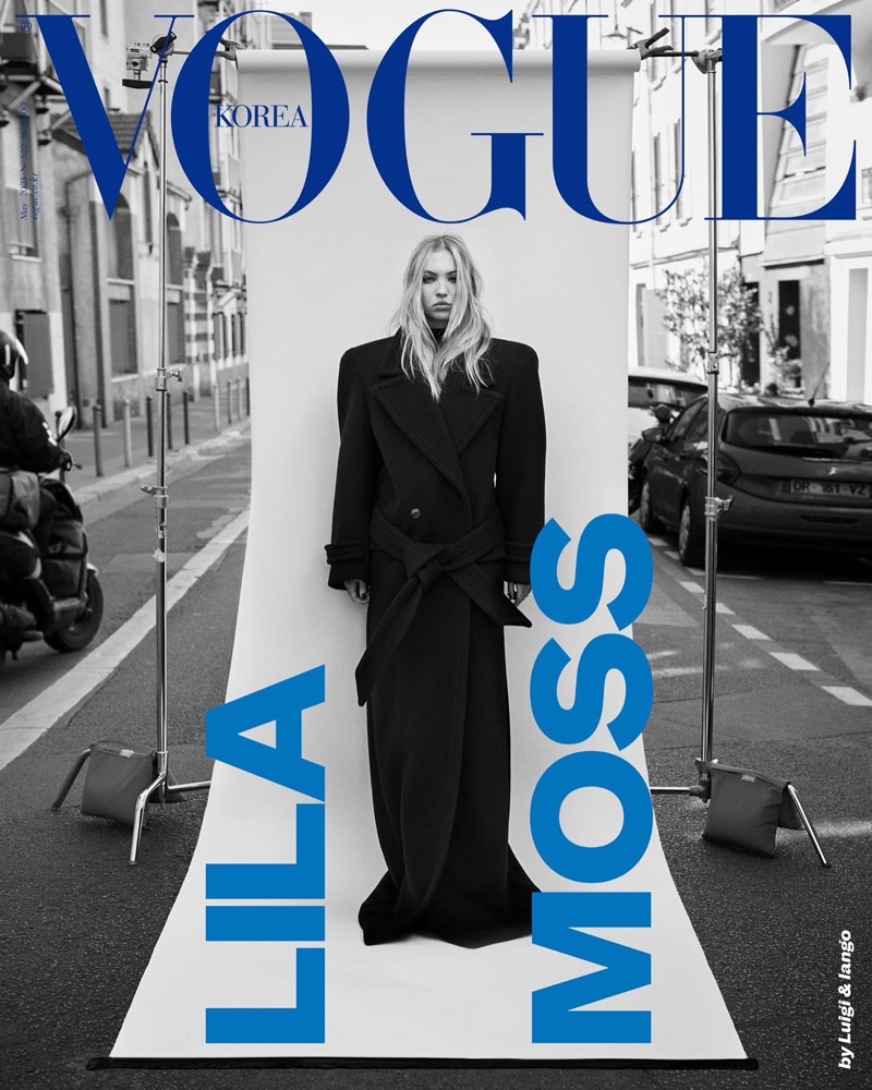 Lila Moss Vogue Korea Saint Laurent 2023