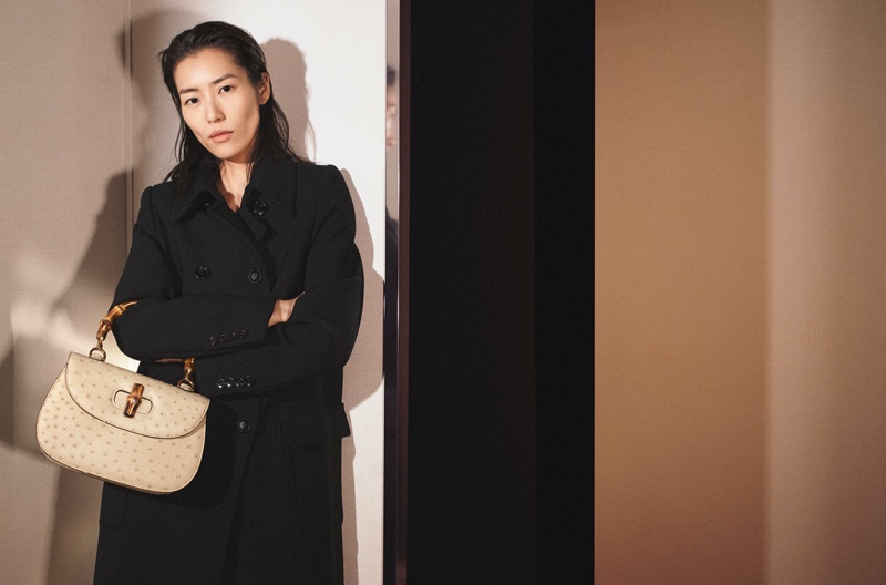 Liu Wen Gucci Bamboo 1947 2023 Campaign