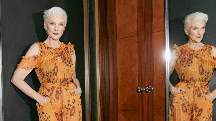 Maye Musk Embraces Elegant Styles in theMagazine Germany