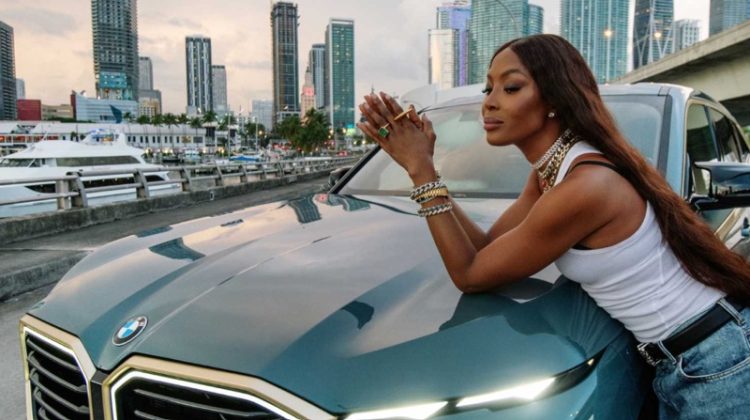 Naomi Campbell BMW XM Campaign 2023