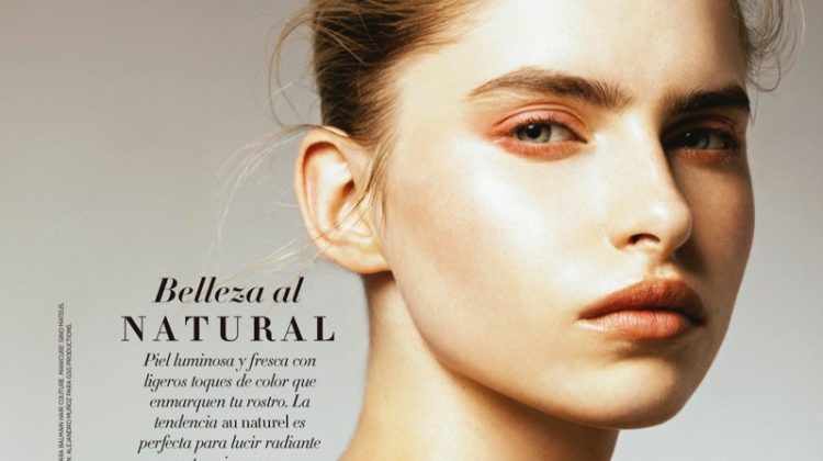 Olga Holinka is A Natural Beauty for Harper’s Bazaar Mexico
