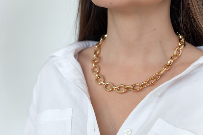 Oval Chain Necklace