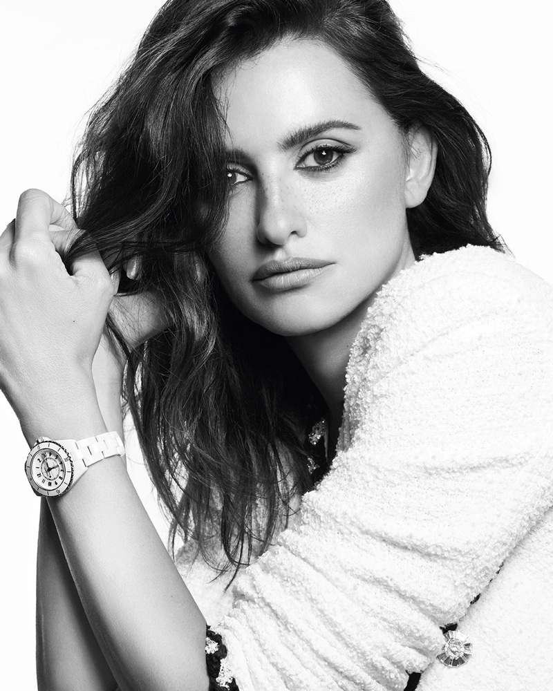 Penelope Cruz Chanel J12 Watch 2023 Campaign