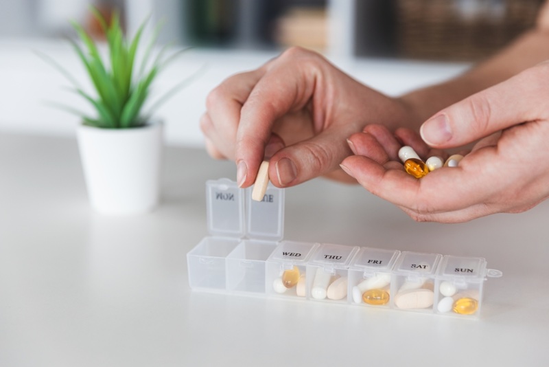 Pill Box Organizing