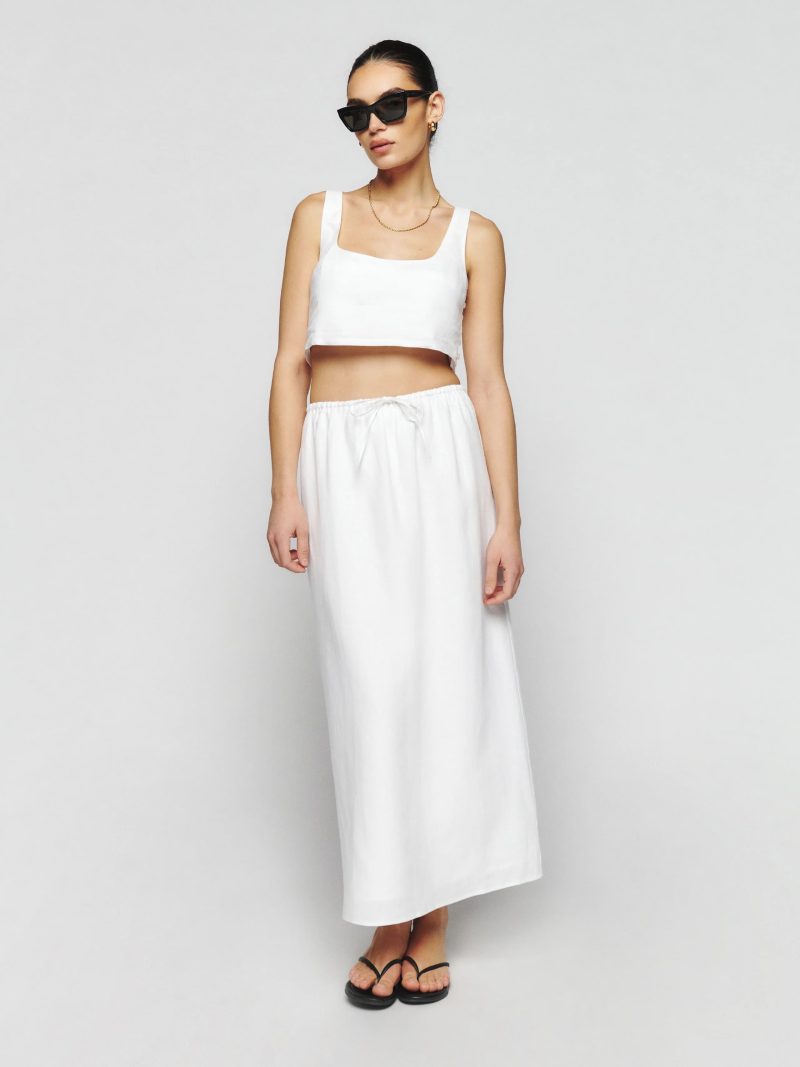 Reformation Amir Linen Two Piece 