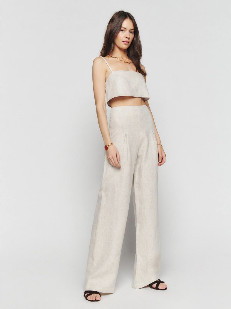 Reformation Cleo Linen Two Piece