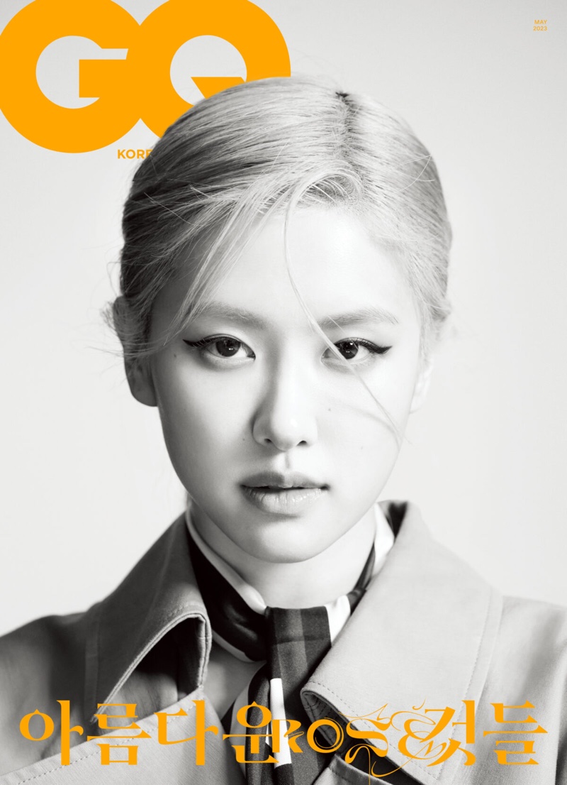 Rose GQ Korea Closeup 2023