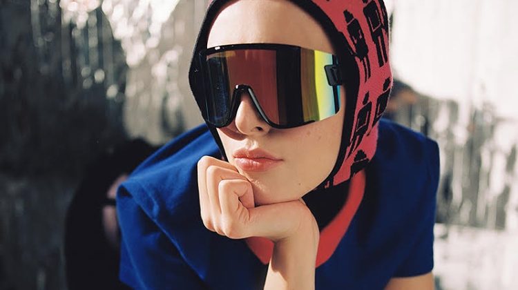 Tatiana Tsarenko Models an Eclectic Mix of Styles for Decay Magazine
