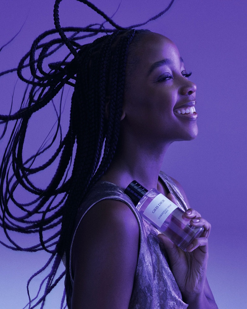 Thuso Mbedu Gris Dior Fragrance 2023 Campaign