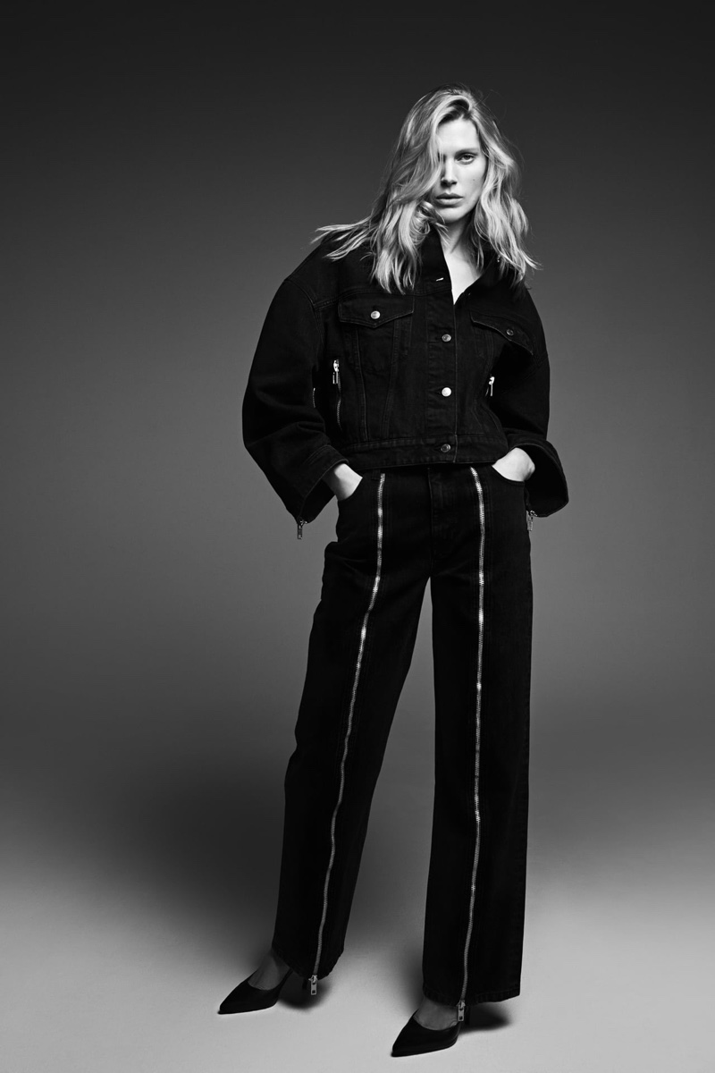 Zara Zippered Jeans 2023 Spring