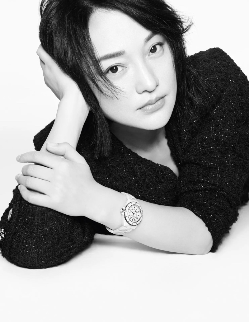 Zhou Xun Chanel J12 Watch 2023 Campaign