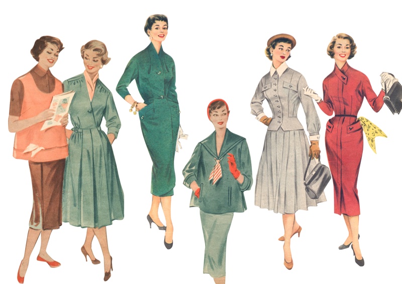 50's Fashion Full of Flair