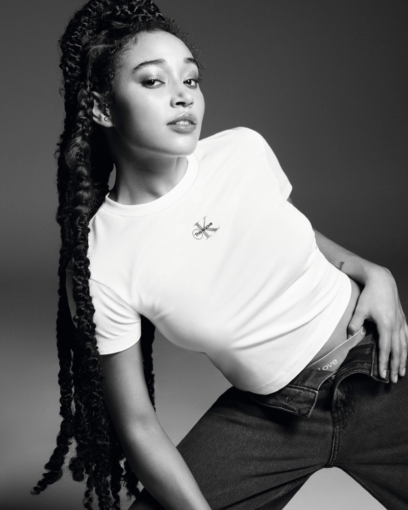 Amandla Stenberg Calvin Klein T-Shirt Pride 2023