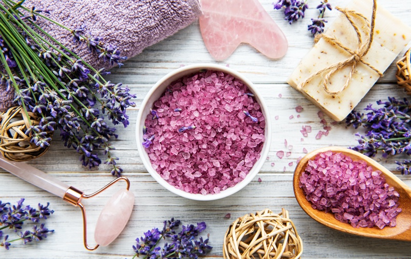 Colorful Bath Salts